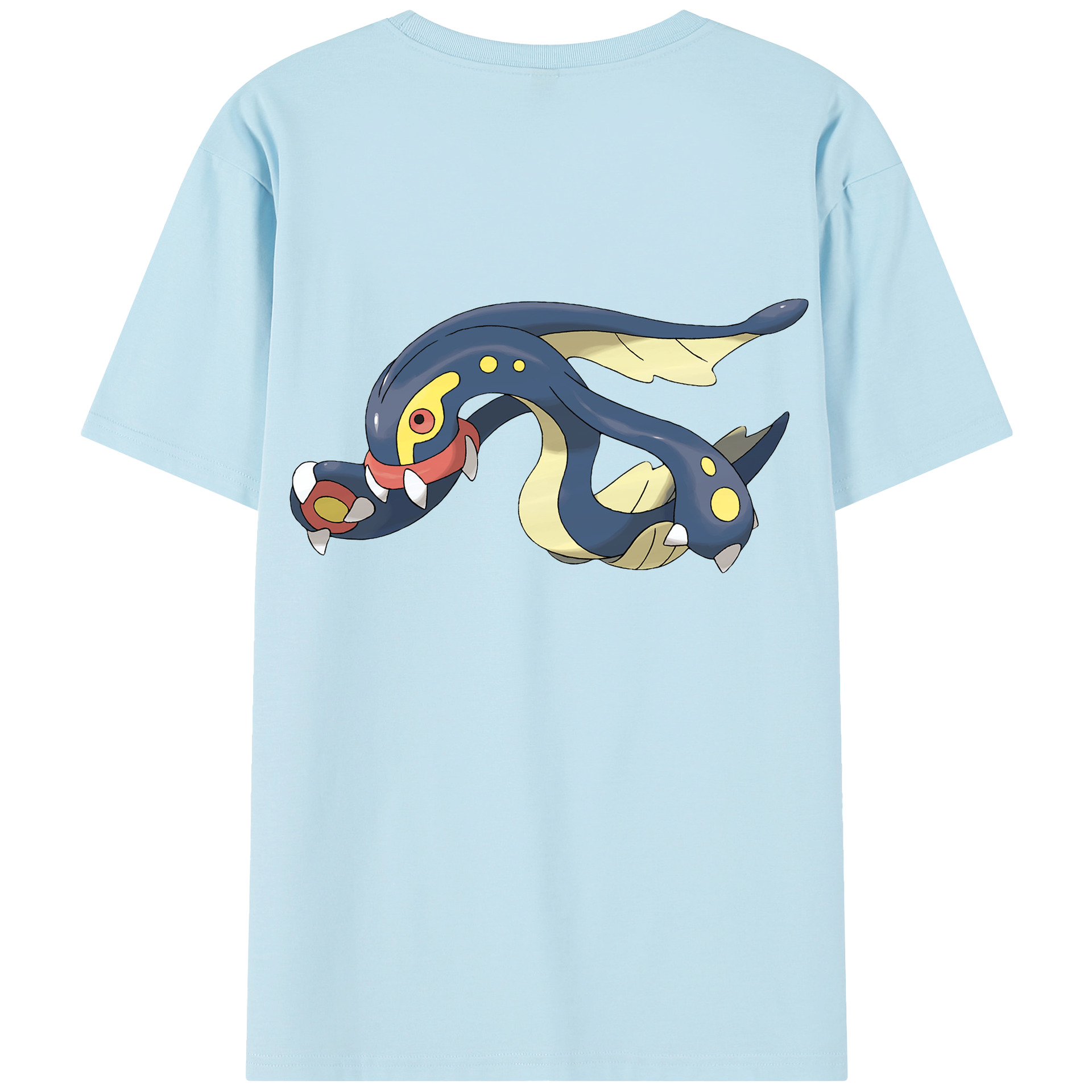（画像用） ポケットモンスター Pokémon 綿100％半袖Tシャツ（背面プリント）
